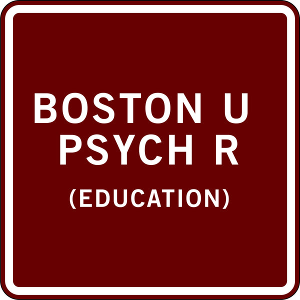 BOSTON U PSYCH R